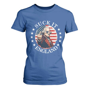 Funny George Washington Revolutionary War T Shirt For Women Suck It England