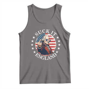 Funny George Washington Revolutionary War Tank Top Suck It England