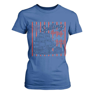 Spilling The Tea Since 1773 T Shirt For Women Boston Tea Party USA History Humor