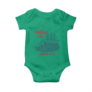 Spilling The Tea Since 1773 Baby Onesie American History Gift