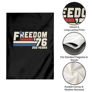 America Retro 250 Years Freedom USA 1776 2026 Garden Flag TS12 Print Your Wear