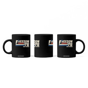 America Retro 250 Years Freedom USA 1776 2026 Coffee Mug