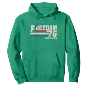 America Retro 250 Years Freedom USA 1776 2026 Hoodie