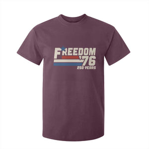 America Retro 250 Years Freedom USA 1776 2026 T Shirt For Kid