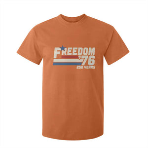 America Retro 250 Years Freedom USA 1776 2026 T Shirt For Kid