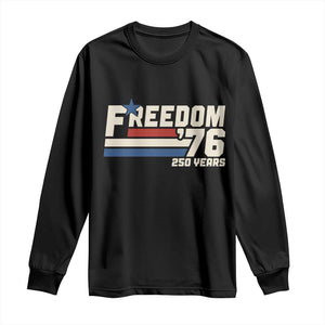 America Retro 250 Years Freedom USA 1776 2026 Long Sleeve Shirt