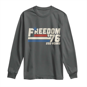 America Retro 250 Years Freedom USA 1776 2026 Long Sleeve Shirt