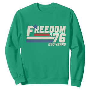 America Retro 250 Years Freedom USA 1776 2026 Sweatshirt