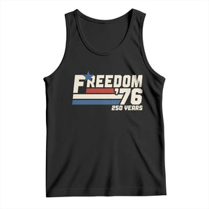 America Retro 250 Years Freedom USA 1776 2026 Tank Top