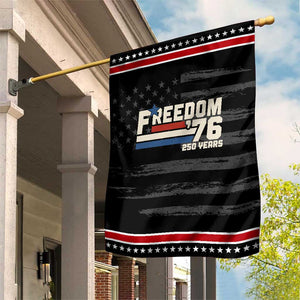 America Retro 250 Years Freedom USA 1776 2026 Patriotic Garden Flag