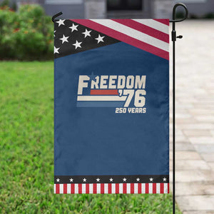 America Retro 250 Years Freedom USA 1776 2026 Patriotic Garden Flag