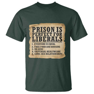 Vintage Prison Is Perfect For Liberals T Shirt Funny Political Graphic