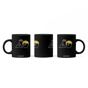 Funny Political Geometry Joke Coffee Mug Youre Pointless Graphic