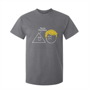 Funny Political Geometry Joke T Shirt For Kid Youre Pointless Graphic