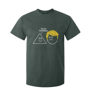 Funny Political Geometry Joke T Shirt For Kid Youre Pointless Graphic