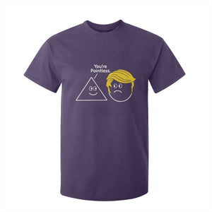Funny Political Geometry Joke T Shirt For Kid Youre Pointless Graphic