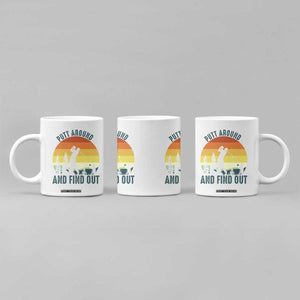Putt Around And Find Out Coffee Mug Funny Golf Player Gift TS12 Print Your Wear