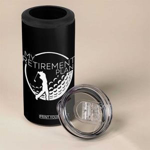 Funny Retirement Golf 4 in 1 Can Cooler Tumbler Saying Golfing Gift TS12 Print Your Wear