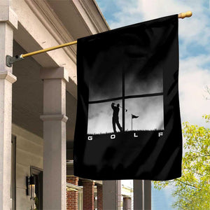 Gift For Sports Lover Garden Flag Retro Golf Silhouette Art TS12 Print Your Wear