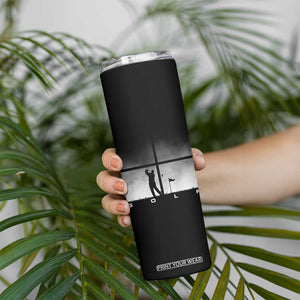 Gift For Sports Lover Skinny Tumbler Retro Golf Silhouette Art TS12 Print Your Wear