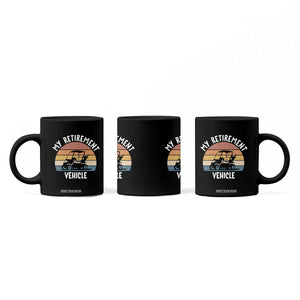 My Retirement Vehicle Golf Cart Coffee Mug Funny Retired Golfer Gift TS12 Print Your Wear
