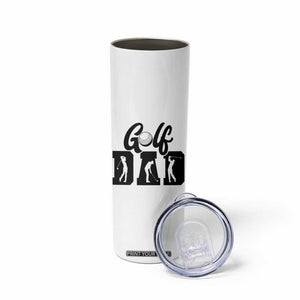 Golf Dad Skinny Tumbler Gift For Sport Lover TS12 Print Your Wear
