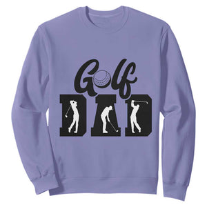 Golf Dad Sweatshirt Gift For Sport Lover TS12 Violet Print Your Wear