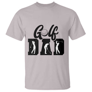 Golf Dad T Shirt Gift For Sport Lover TS12 Ice Gray Print Your Wear
