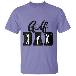 Golf Dad T Shirt Gift For Sport Lover TS12 Violet Print Your Wear