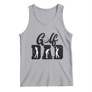 Golf Dad Tank Top Gift For Sport Lover TS12 Athletic Heather Print Your Wear