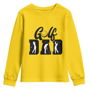 Golf Dad Youth Sweatshirt Gift For Sport Lover TS12 Daisy Print Your Wear