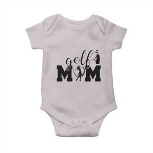 Proud Golf Mom Lifestyle Baby Onesie Sports Gift Idea TS12 Ice Gray Print Your Wear