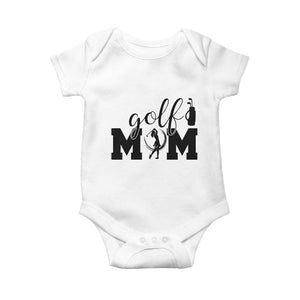 Proud Golf Mom Lifestyle Baby Onesie Sports Gift Idea TS12 White Print Your Wear