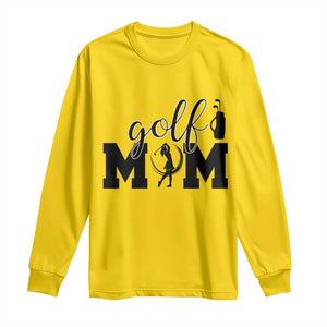 Proud Golf Mom Lifestyle Long Sleeve Shirt Sports Gift Idea TS12 Daisy Print Your Wear