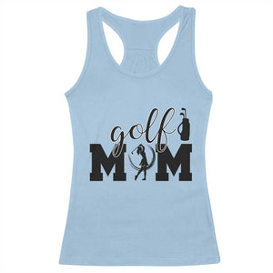 Proud Golf Mom Lifestyle Racerback Tank Top Sports Gift Idea TS12 Light Blue Print Your Wear