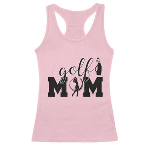 Proud Golf Mom Lifestyle Racerback Tank Top Sports Gift Idea TS12 Light Pink Print Your Wear