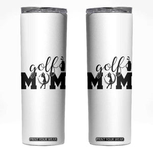 Proud Golf Mom Lifestyle Skinny Tumbler Sports Gift Idea TS12 White Print Your Wear