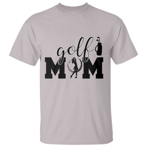 Proud Golf Mom Lifestyle T Shirt Sports Gift Idea TS12 Ice Gray Print Your Wear