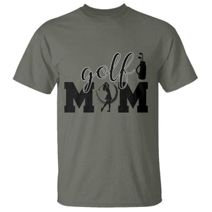 Proud Golf Mom Lifestyle T Shirt Sports Gift Idea TS12 Military Green Print Your Wear