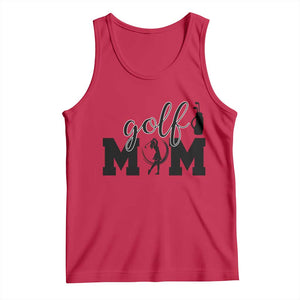 Proud Golf Mom Lifestyle Tank Top Sports Gift Idea TS12 Red Print Your Wear