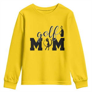 Proud Golf Mom Lifestyle Youth Sweatshirt Sports Gift Idea TS12 Daisy Print Your Wear
