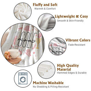 Golf Mom Life Proud Throw Blanket Sports Lover Gift TS12 Print Your Wear