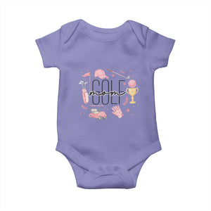 Golf Mom Life Proud Baby Onesie Sports Lover Gift TS12 Violet Print Your Wear