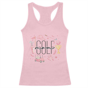 Golf Mom Life Proud Racerback Tank Top Sports Lover Gift TS12 Light Pink Print Your Wear