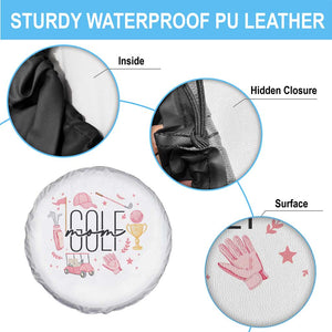 Golf Mom Life Proud Spare Tire Cover Sports Lover Gift TS12 Print Your Wear