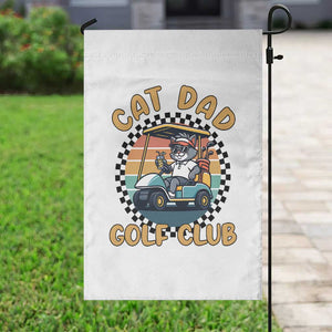 Cat Dad Golf Club Garden Flag Funny Sports Lover Gift TS12 Print Your Wear