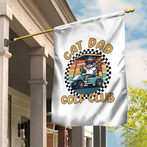 Cat Dad Golf Club Garden Flag Funny Sports Lover Gift TS12 Print Your Wear