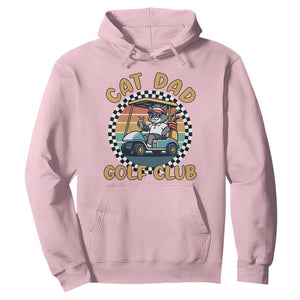 Cat Dad Golf Club Hoodie Funny Sports Lover Gift TS12 Light Pink Print Your Wear