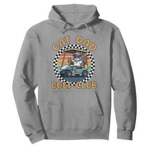 Cat Dad Golf Club Hoodie Funny Sports Lover Gift TS12 Sport Gray Print Your Wear