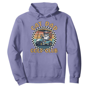 Cat Dad Golf Club Hoodie Funny Sports Lover Gift TS12 Violet Print Your Wear